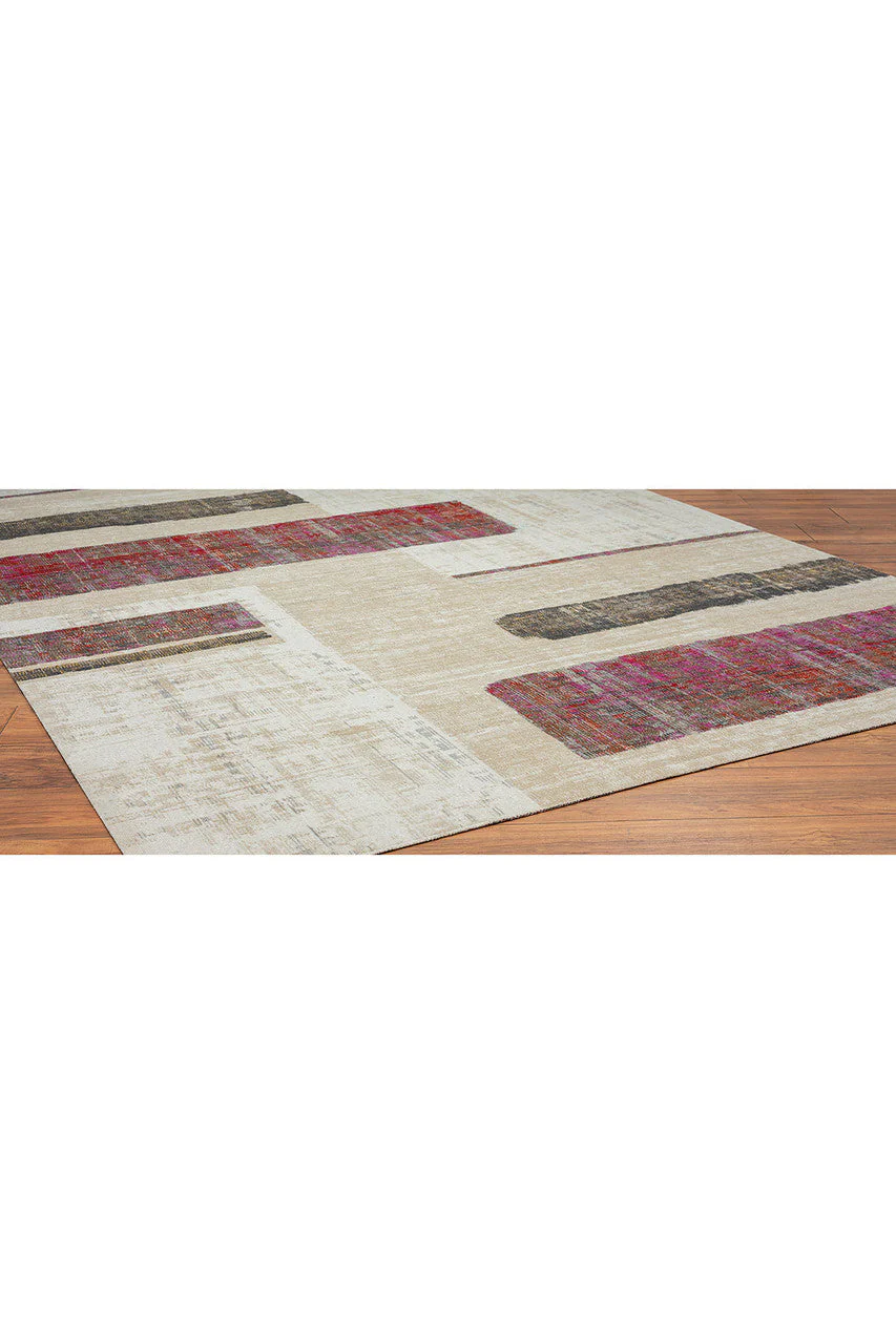 24-Seven- Art Moderna Brick/Pink/Sand Rug - Image 12