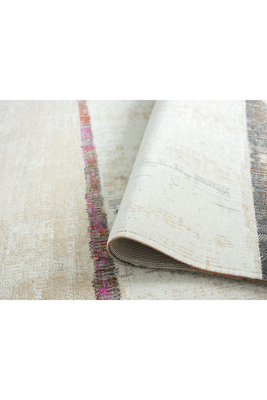 24-Seven- Art Moderna Brick/Pink/Sand Rug - Image 4