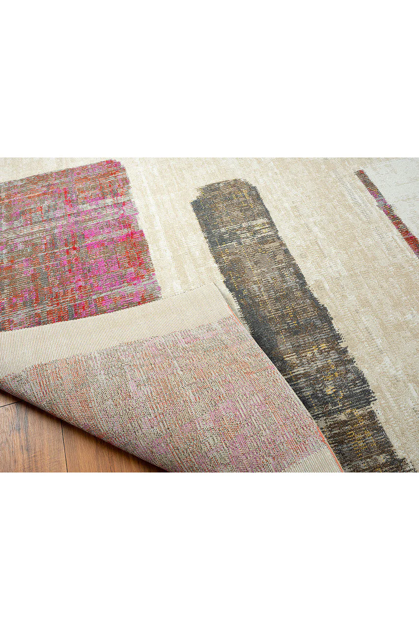 24-Seven- Art Moderna Brick/Pink/Sand Rug - Image 7