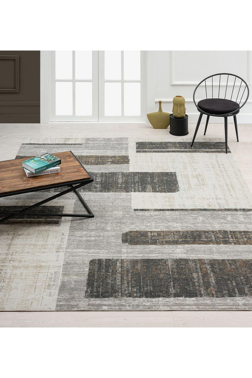 24-Seven- Art Moderna Oyster/Grey Rug - Image 5