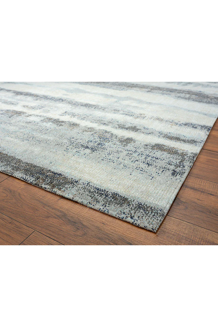 24-Seven- Shibori Blue/Grey Rug - Image 4