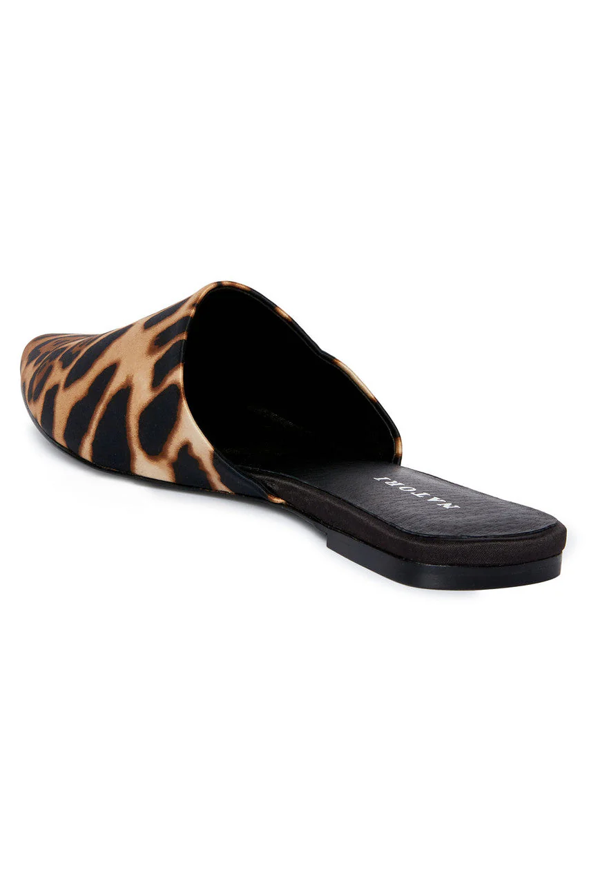 Adore Luxe Leopard Satin Slide - Image 3