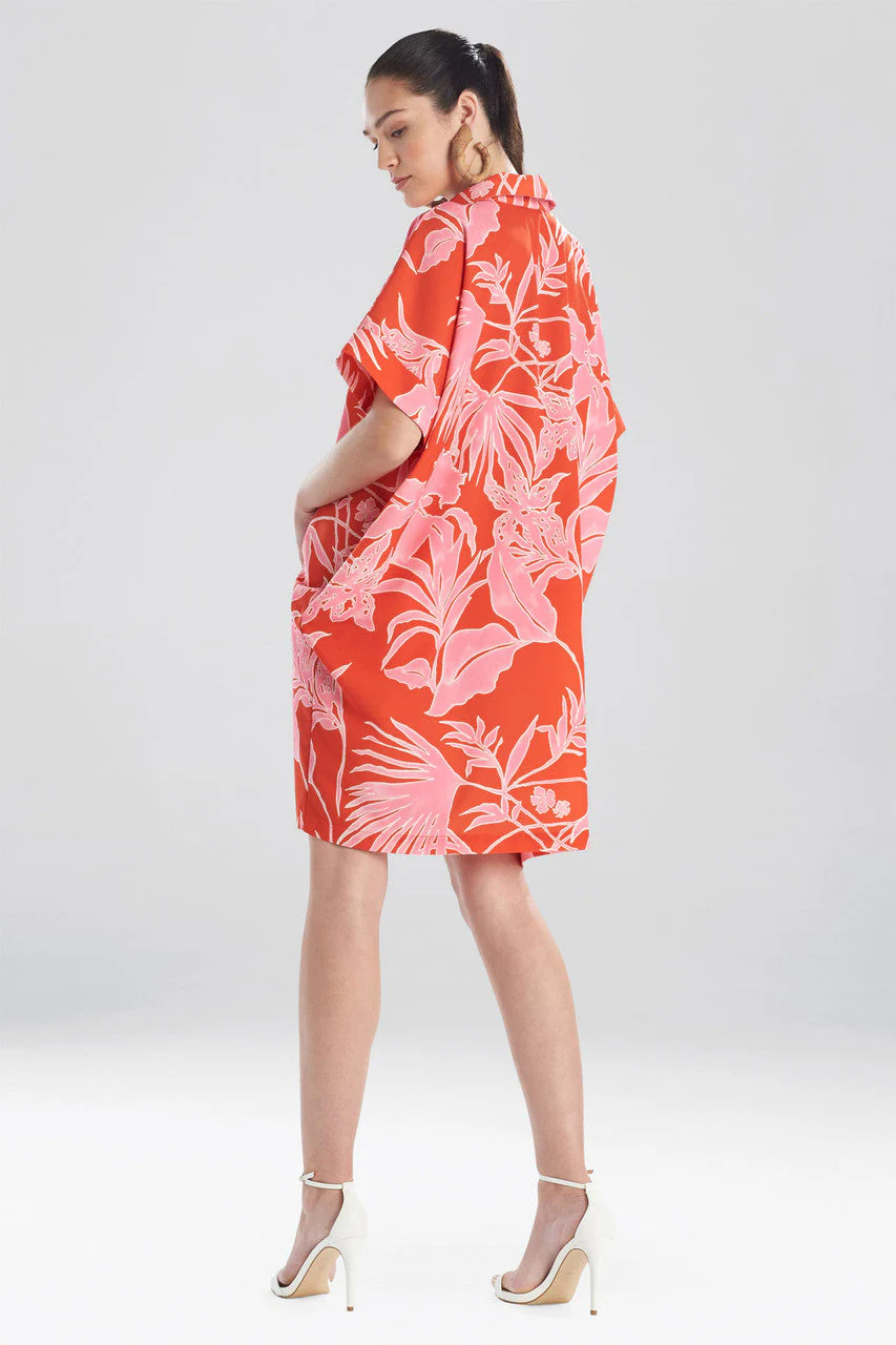 Aiko Printed CDC Caftan Dress - Image 6
