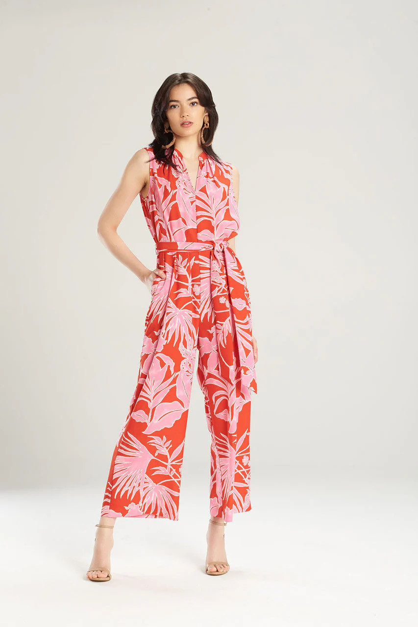 Aiko Printed CDC Mandarin Jumpsuit - Image 5