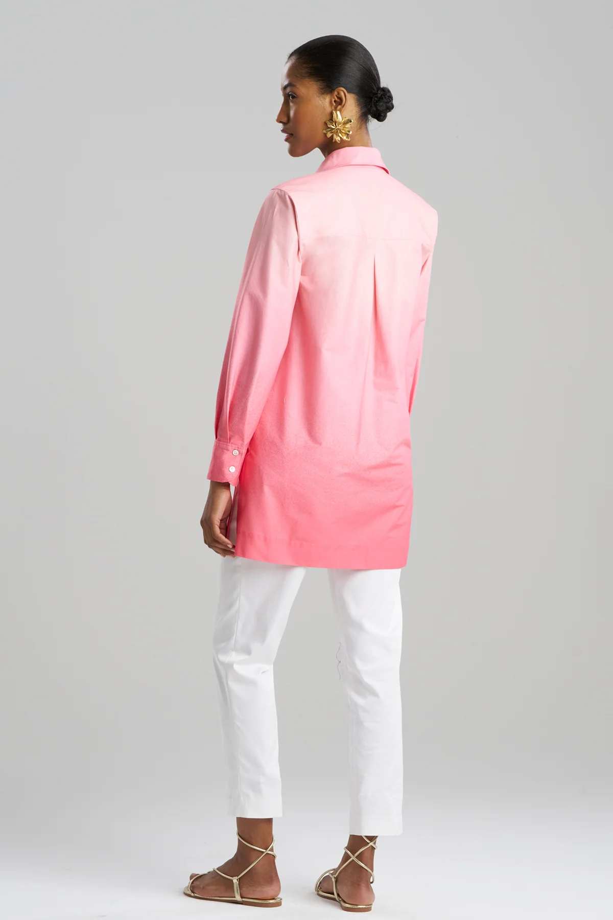 Akari Cotton Oversized Shirt - Image 2