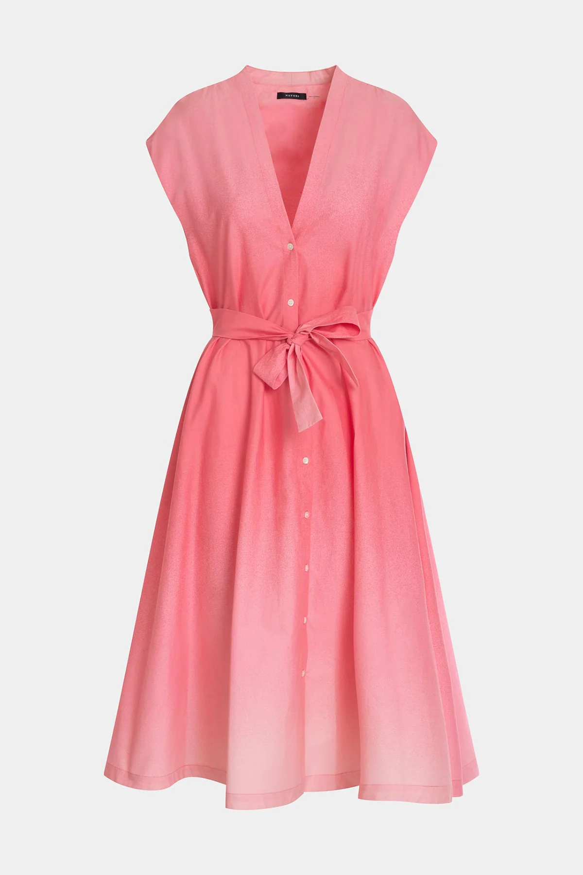 Akari Cotton Tie Front Dress - Image 4