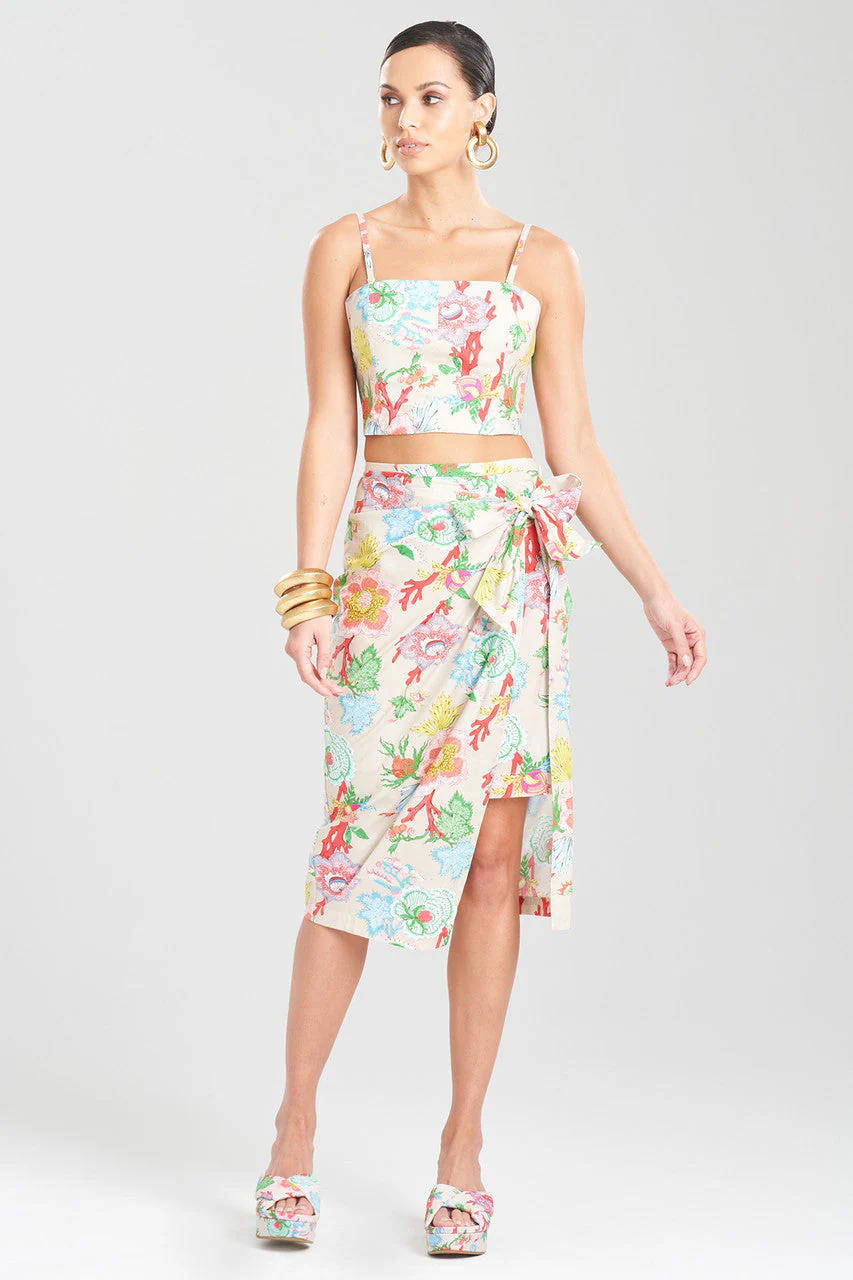 Amanpulo Cotton Poplin Bustier