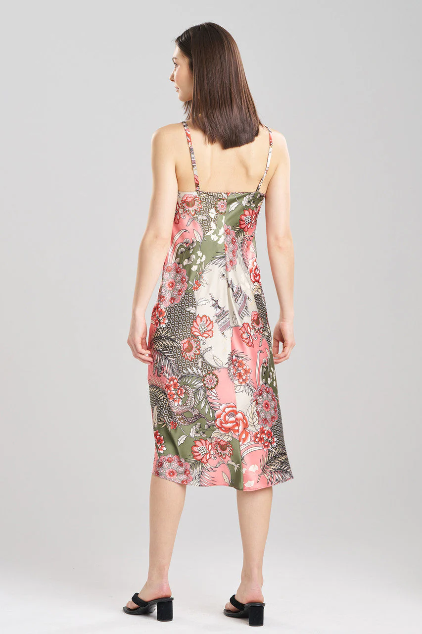 Andalusia Satin Slip Dress - Image 2