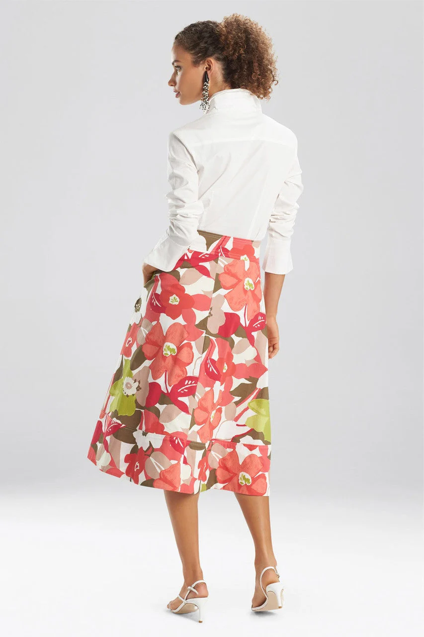 Anemone Garden Button Down Skirt - Image 2