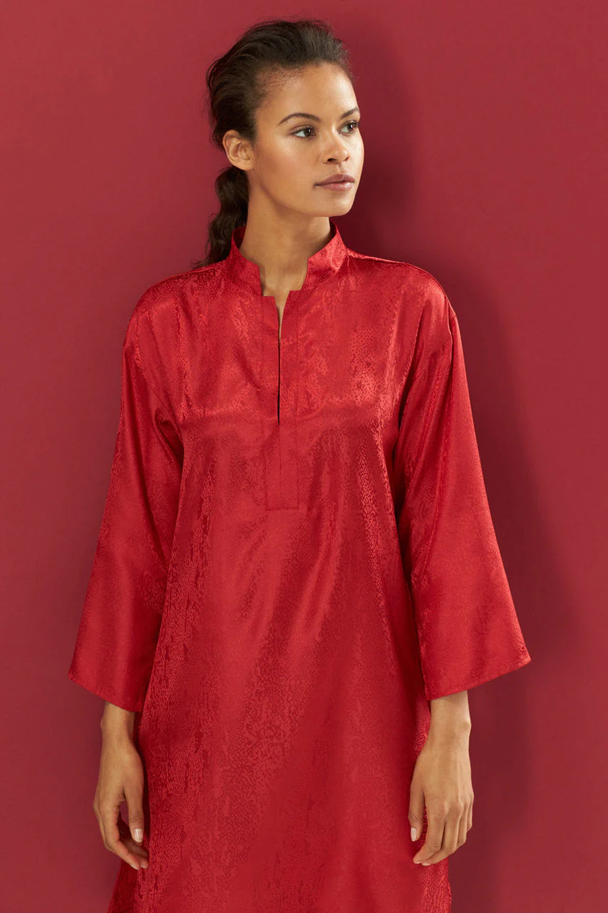 Animal Jacquard Sleepshirt - Image 6