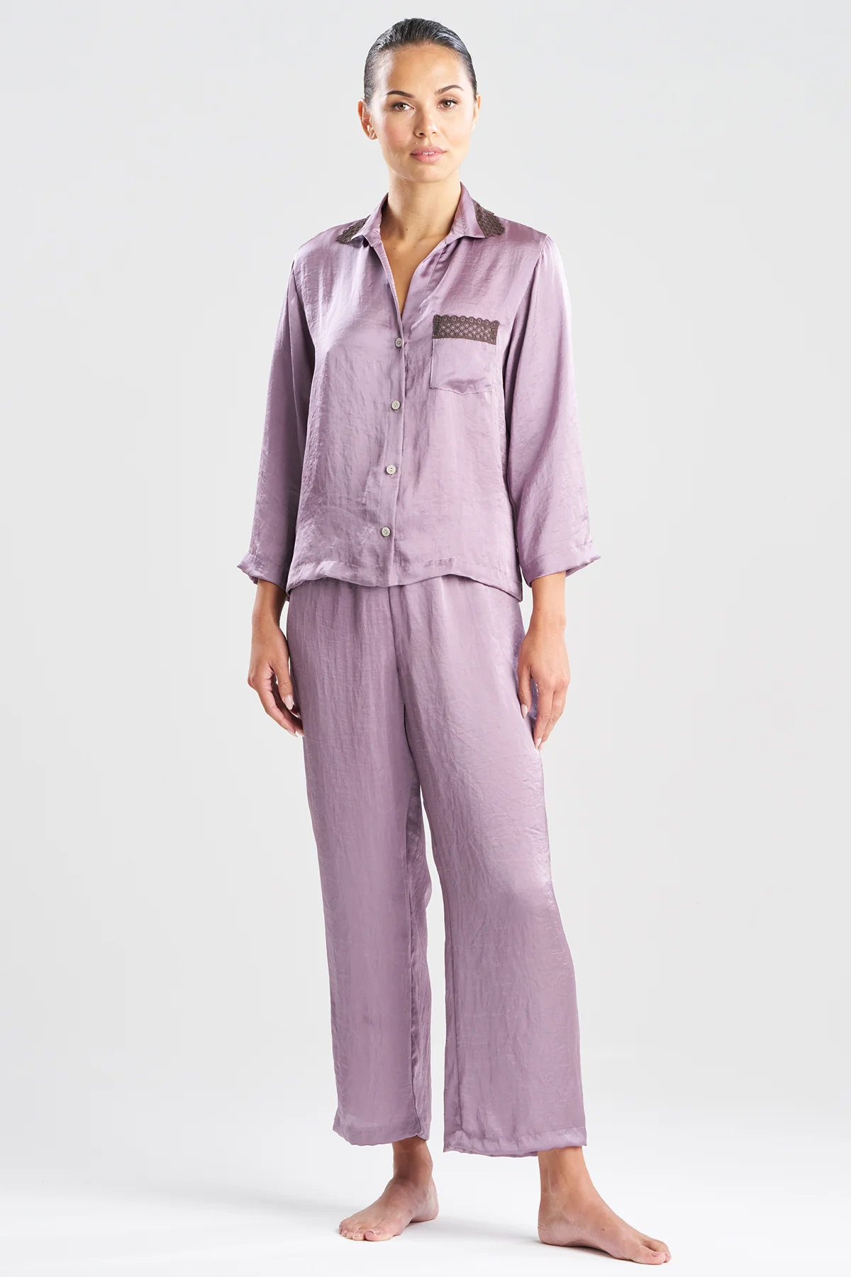 Ashley Icon Notch Lace PJ