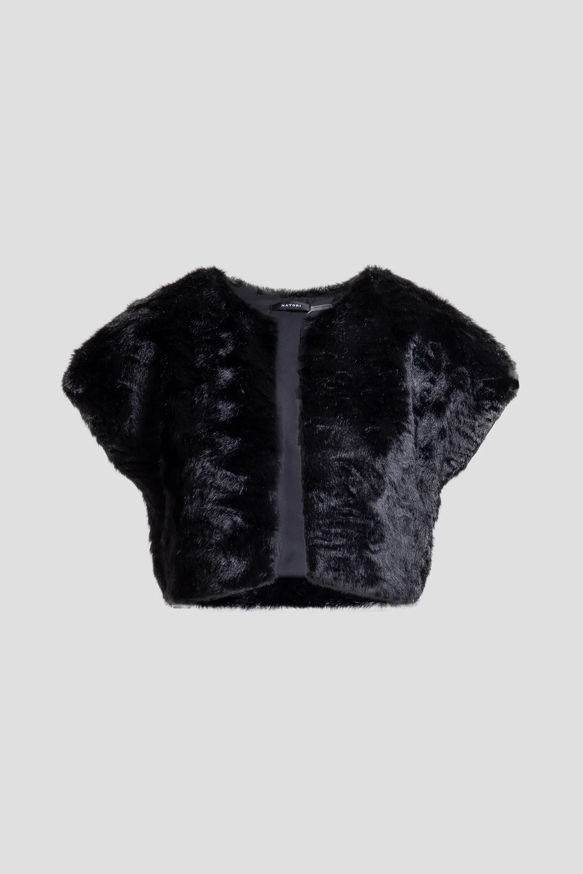 Astrakhan Faux Fur Bolero - Image 3