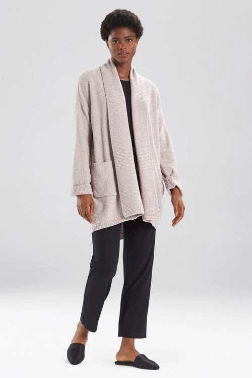 Aura Heather Chenille Cardigan