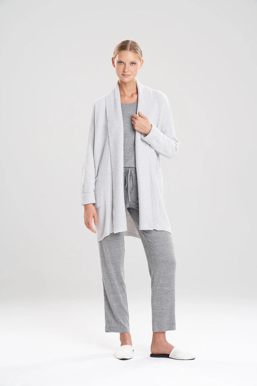 Aura Heather Chenille Cardigan