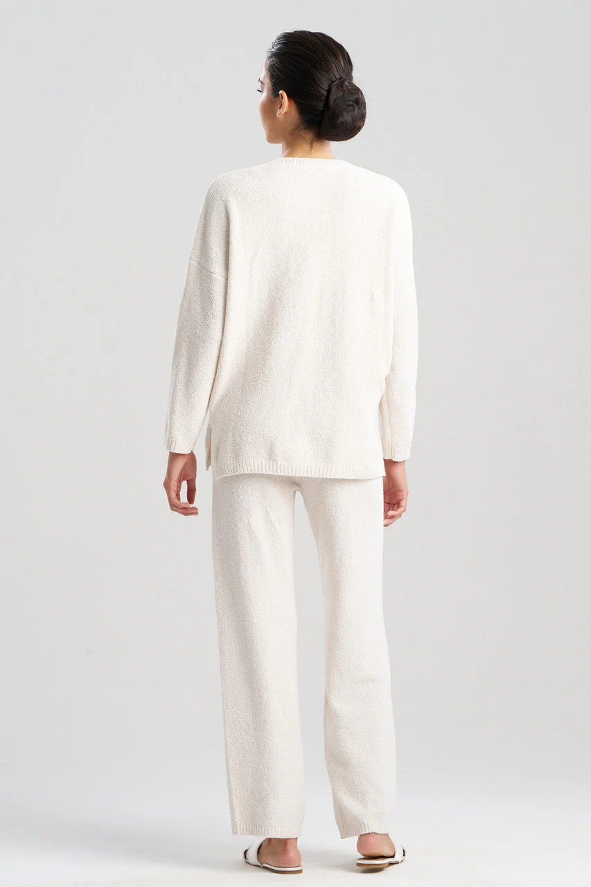 Aura Heather Chenille V-Neck Top - Image 2