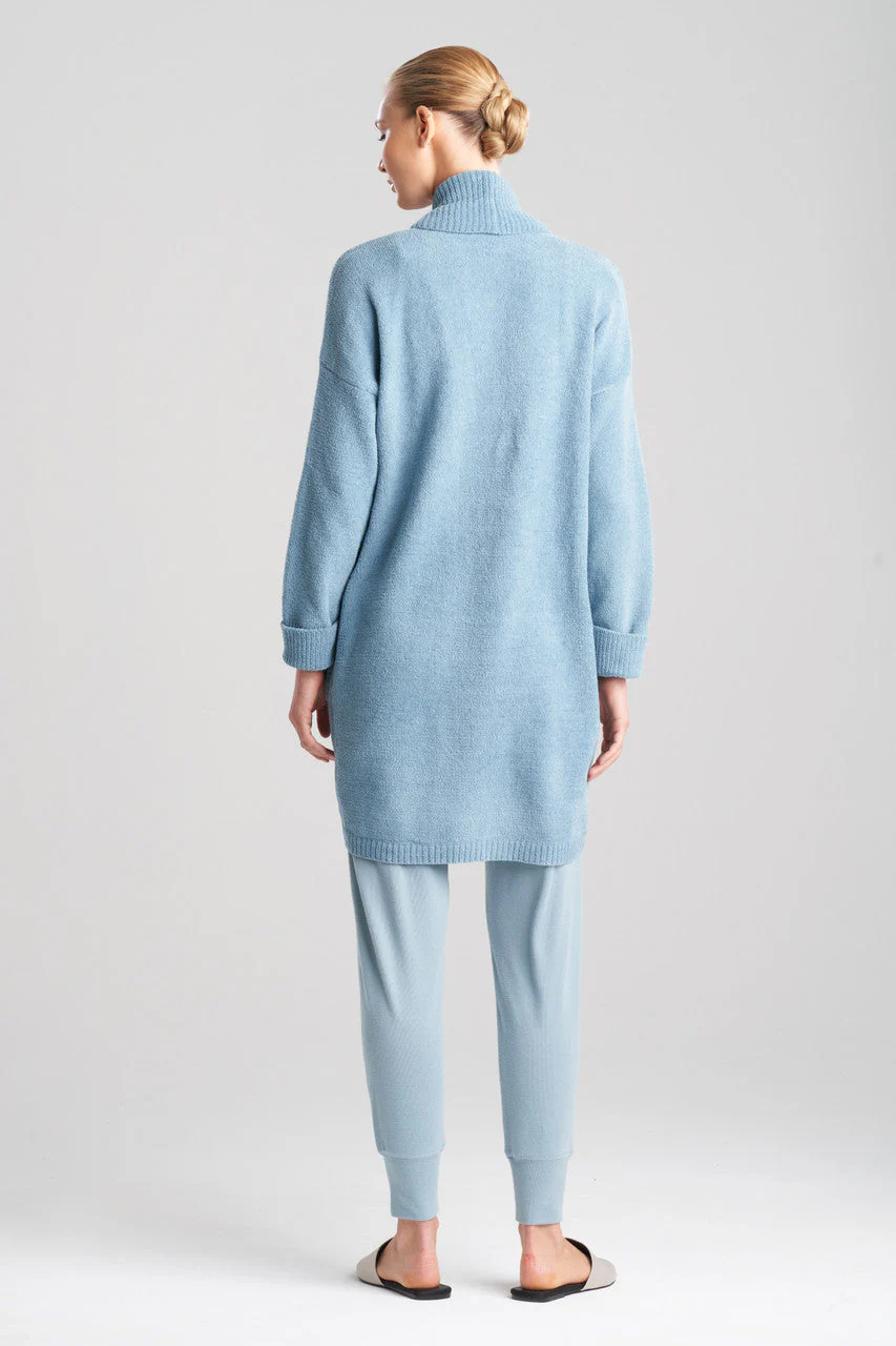 Aura Solid Chenille Cardigan - Image 3