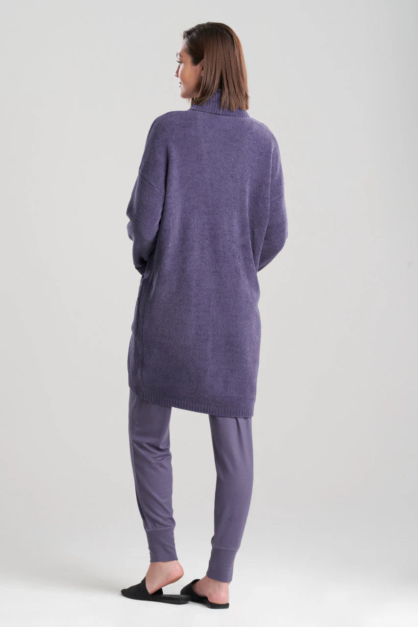 Aura Solid Chenille Cardigan - Image 2