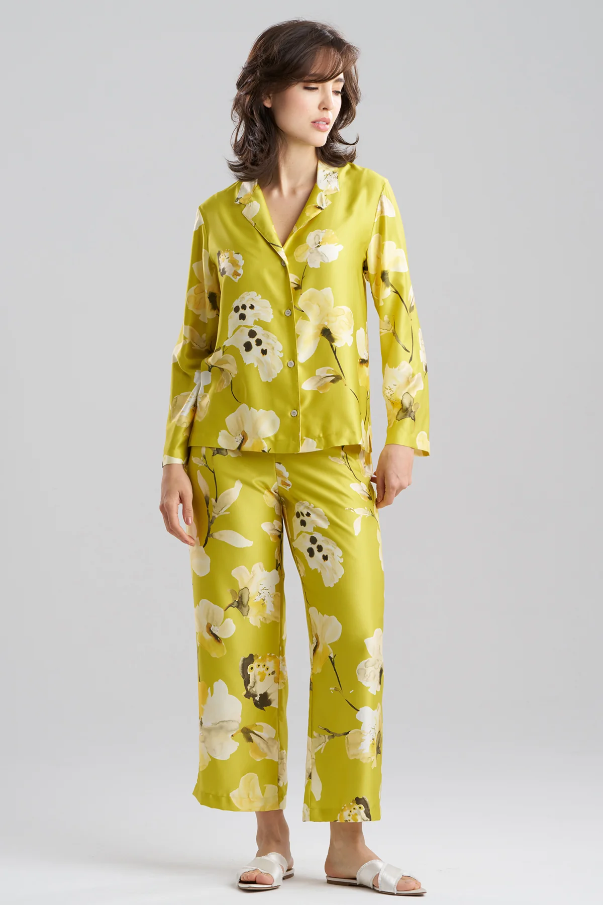 Aurelia Charmeuse Notch PJ Set - Image 2