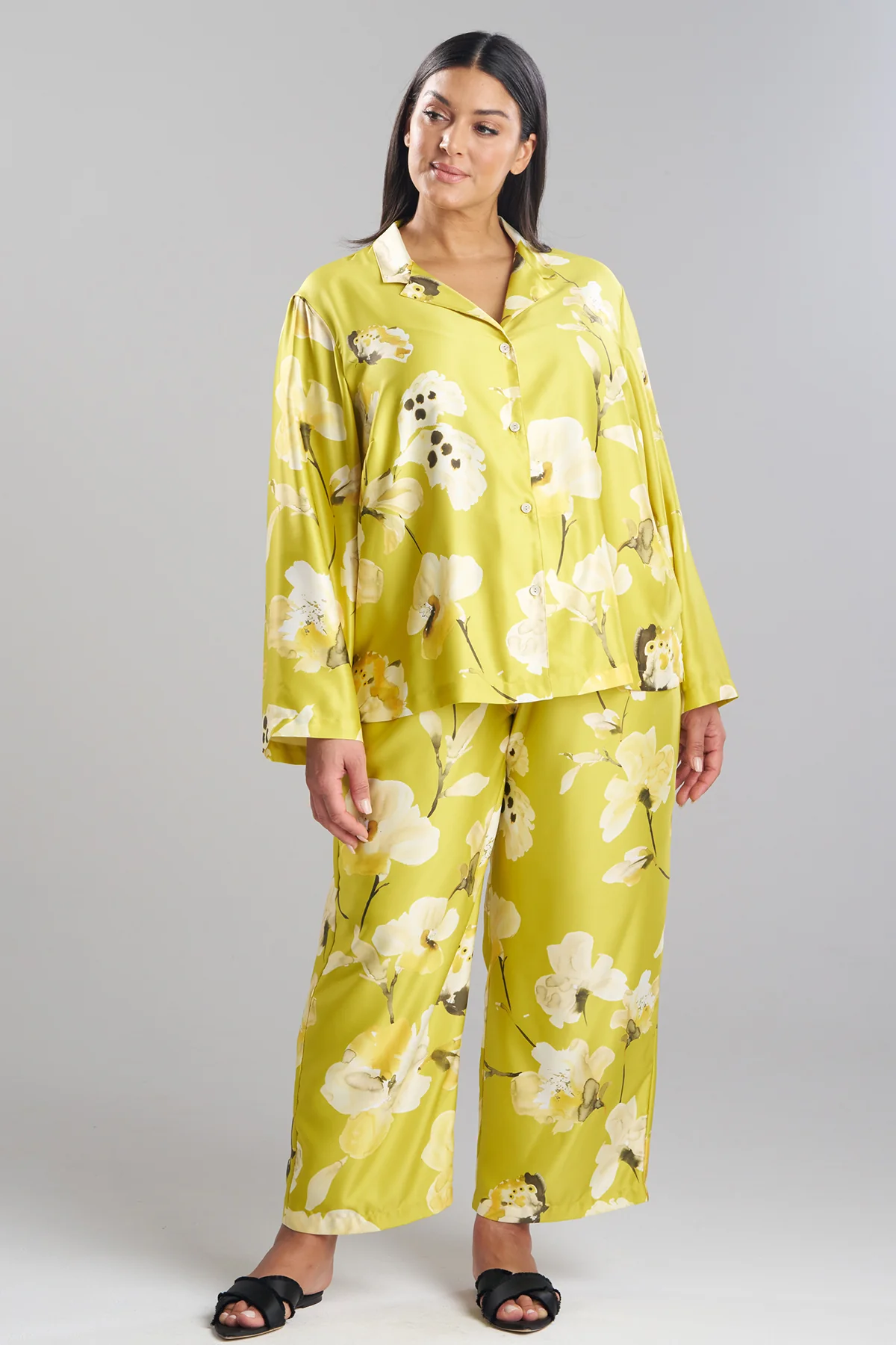 Aurelia Charmeuse Notch PJ Set - Image 4