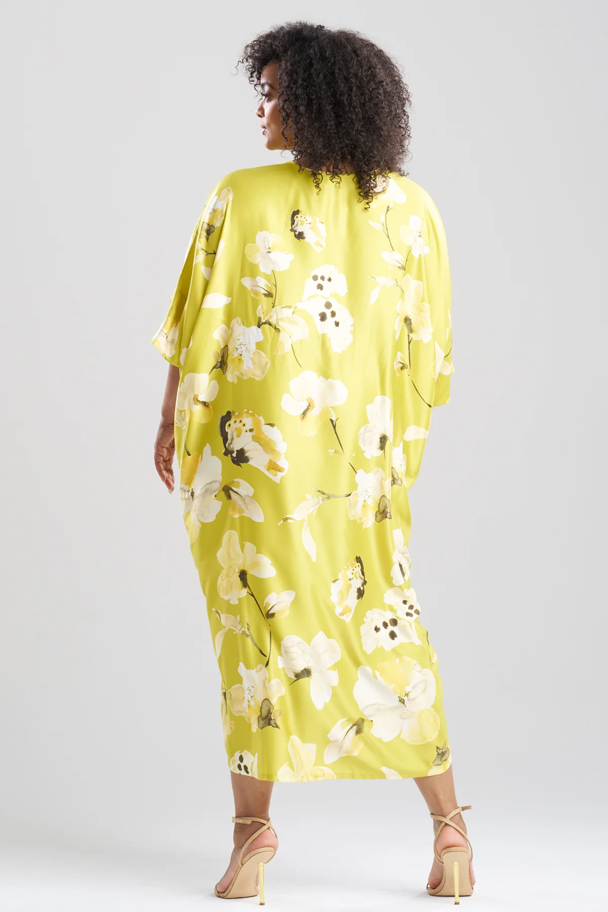 Aurelia Charmeuse V-Neck Caftan - Image 4