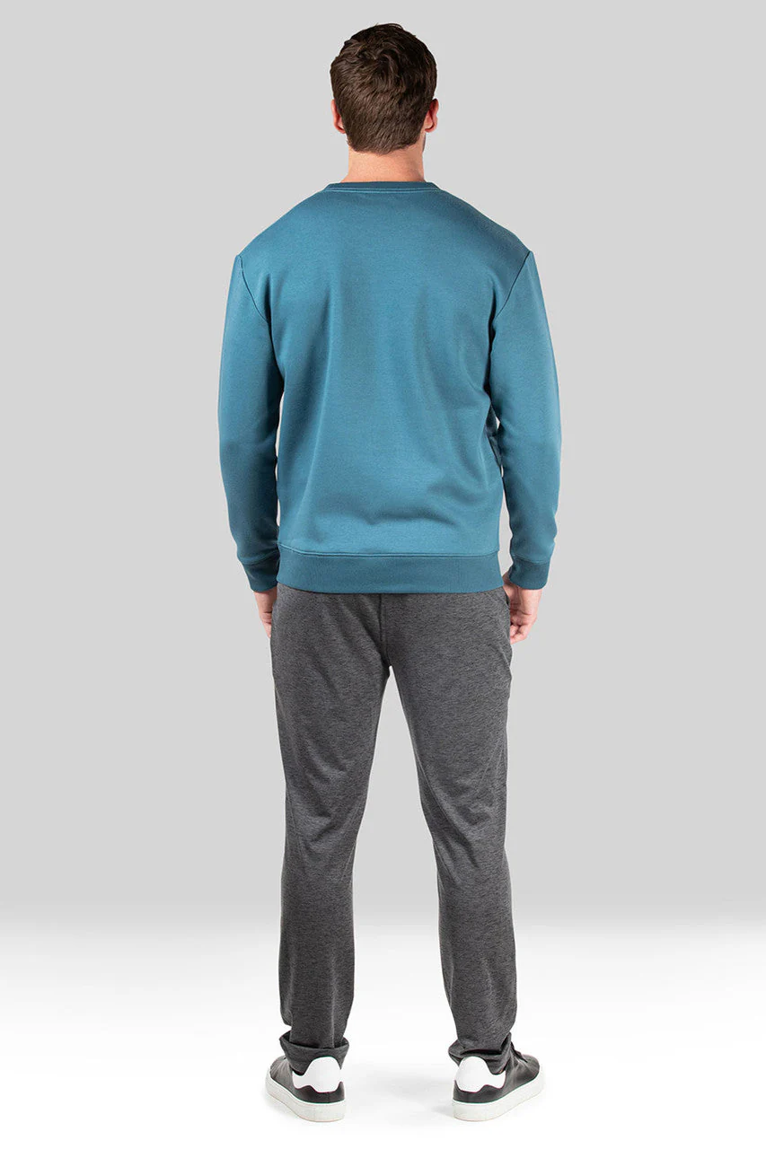 Bagani Brushed Fleece Side Zip Pullover Sweatshirt - Image 5