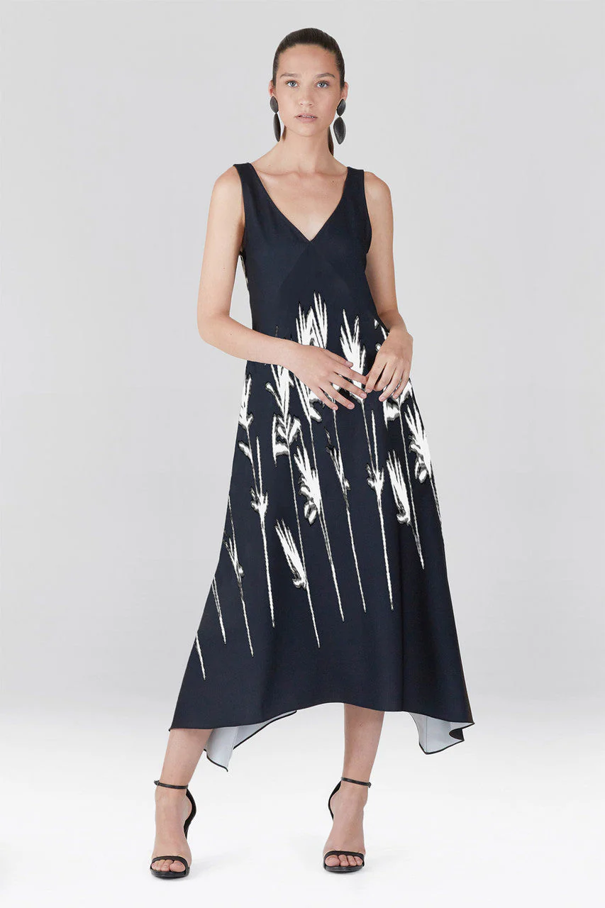 Bamboo Fluid Crepe Slip Dress - Image 2
