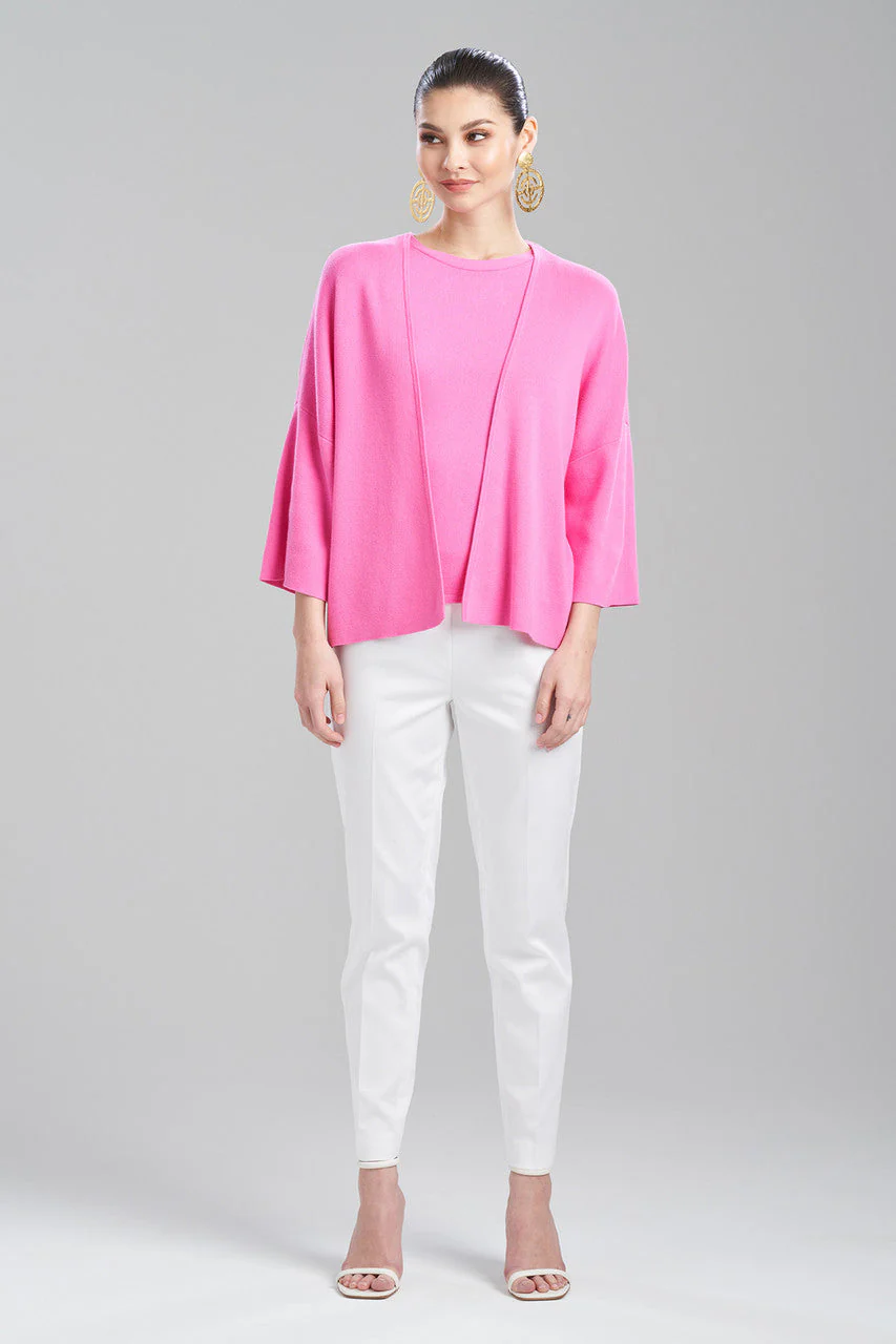 Beijing Textured Knit Kimono Cardigan