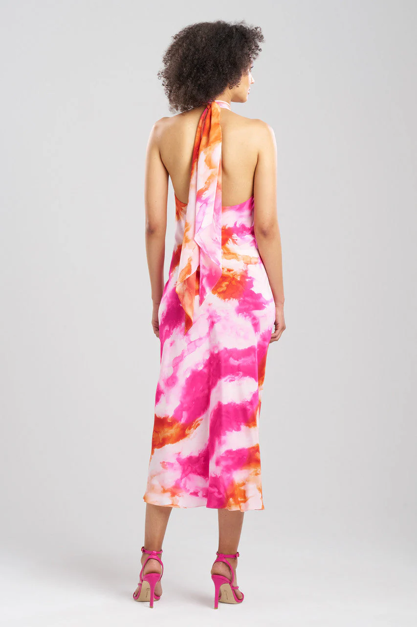 Biarritz Halter Silk Slip Dress - Image 2