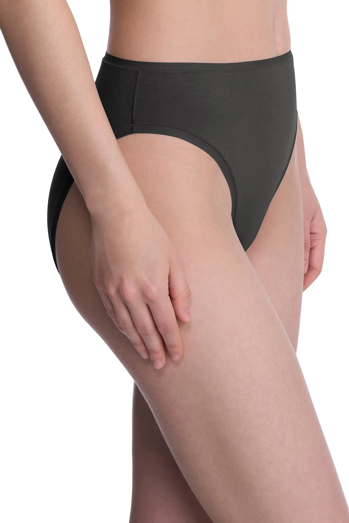 Bliss Bare Cotton High Cut Brief - Image 2