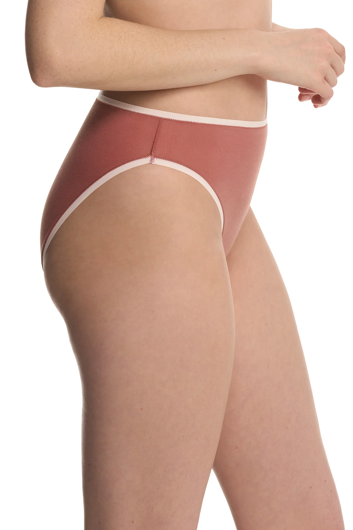 Bliss Bare Cotton High Cut Brief - Image 3