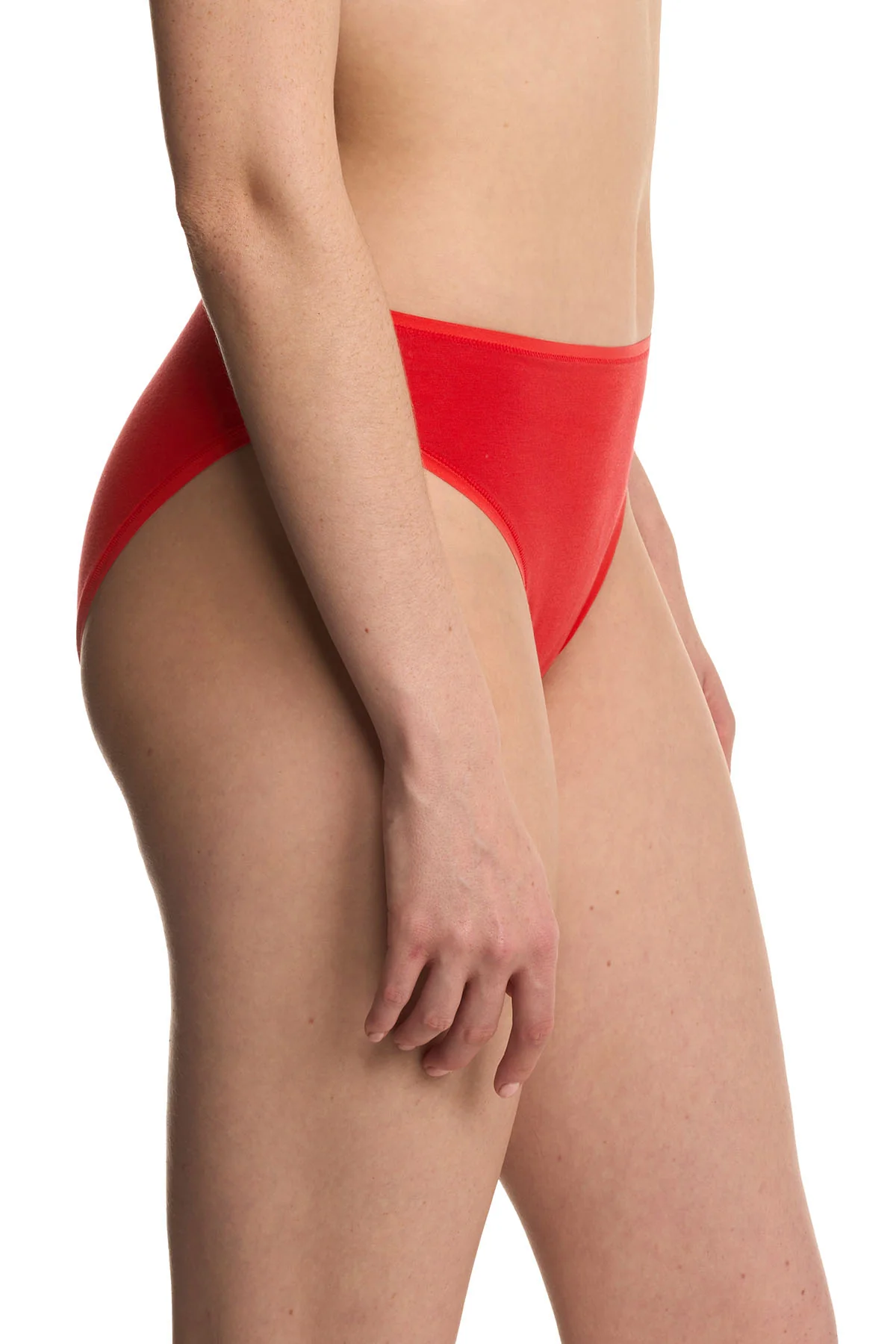 Bliss Bare Cotton High Cut Brief - Select Colors - Image 3