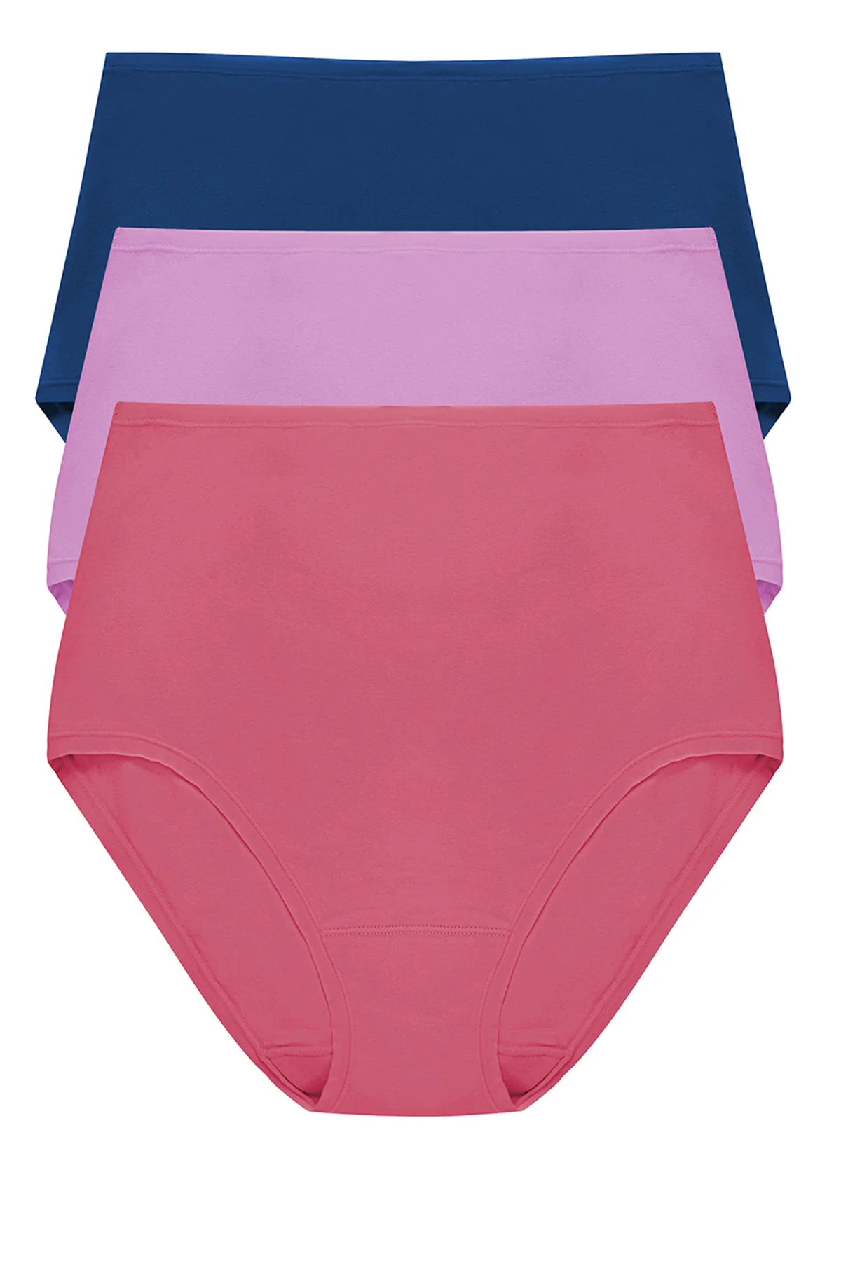 Bliss Bare Cotton High Waist Brief 3-Pack