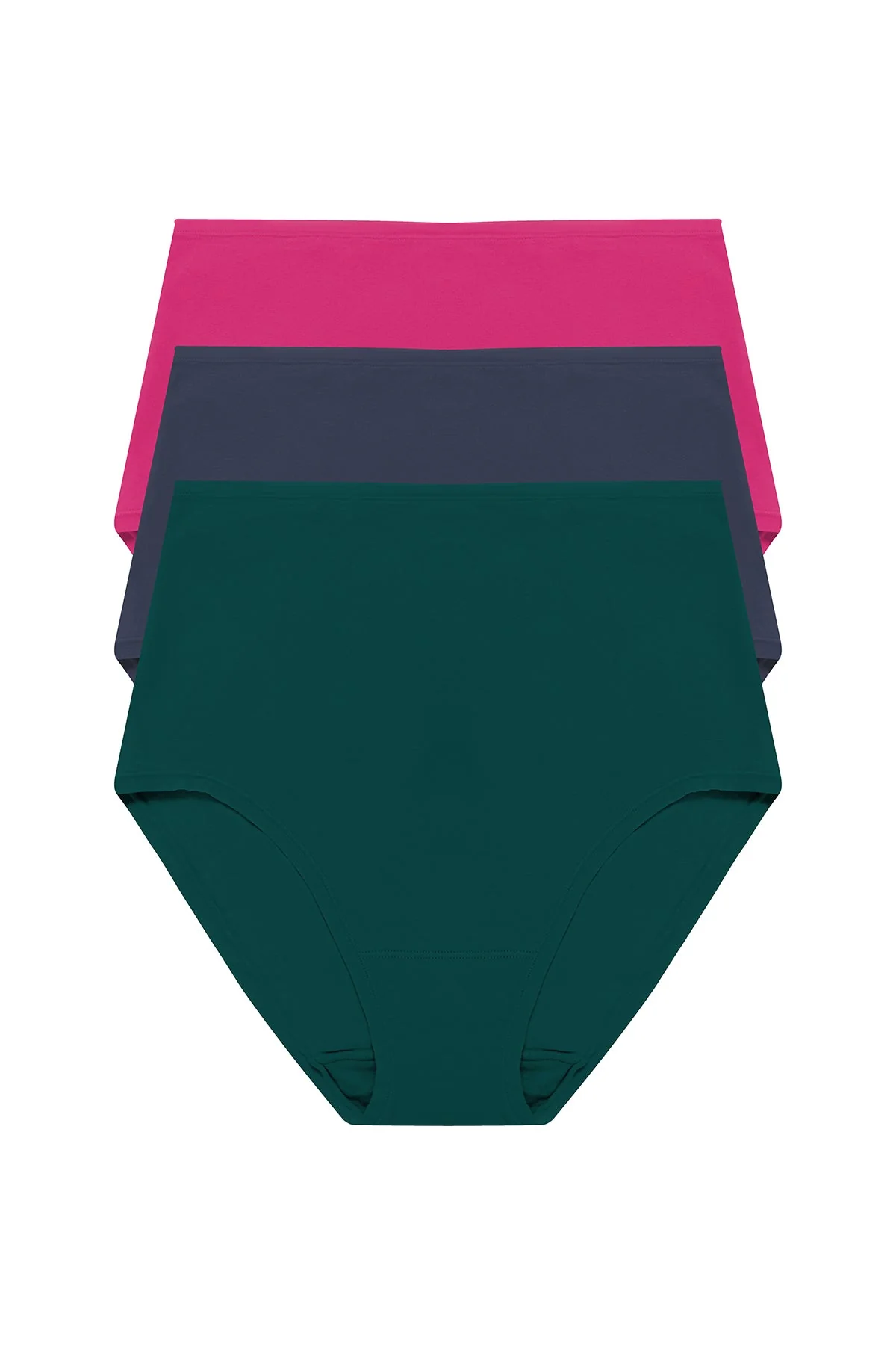 Bliss Bare Cotton High Waist Brief 3-Pack