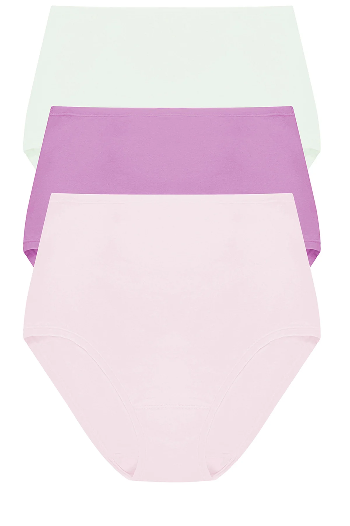 Bliss Bare Cotton High Waist Brief 3-Pack