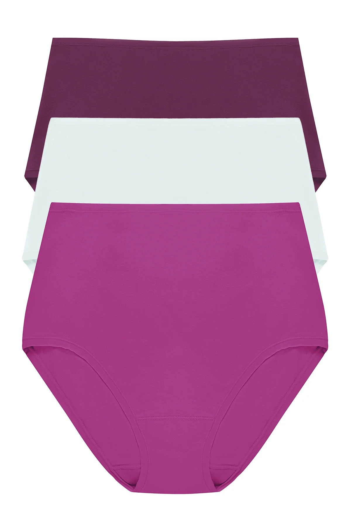 Bliss Bare Cotton High Waist Brief 3-Pack