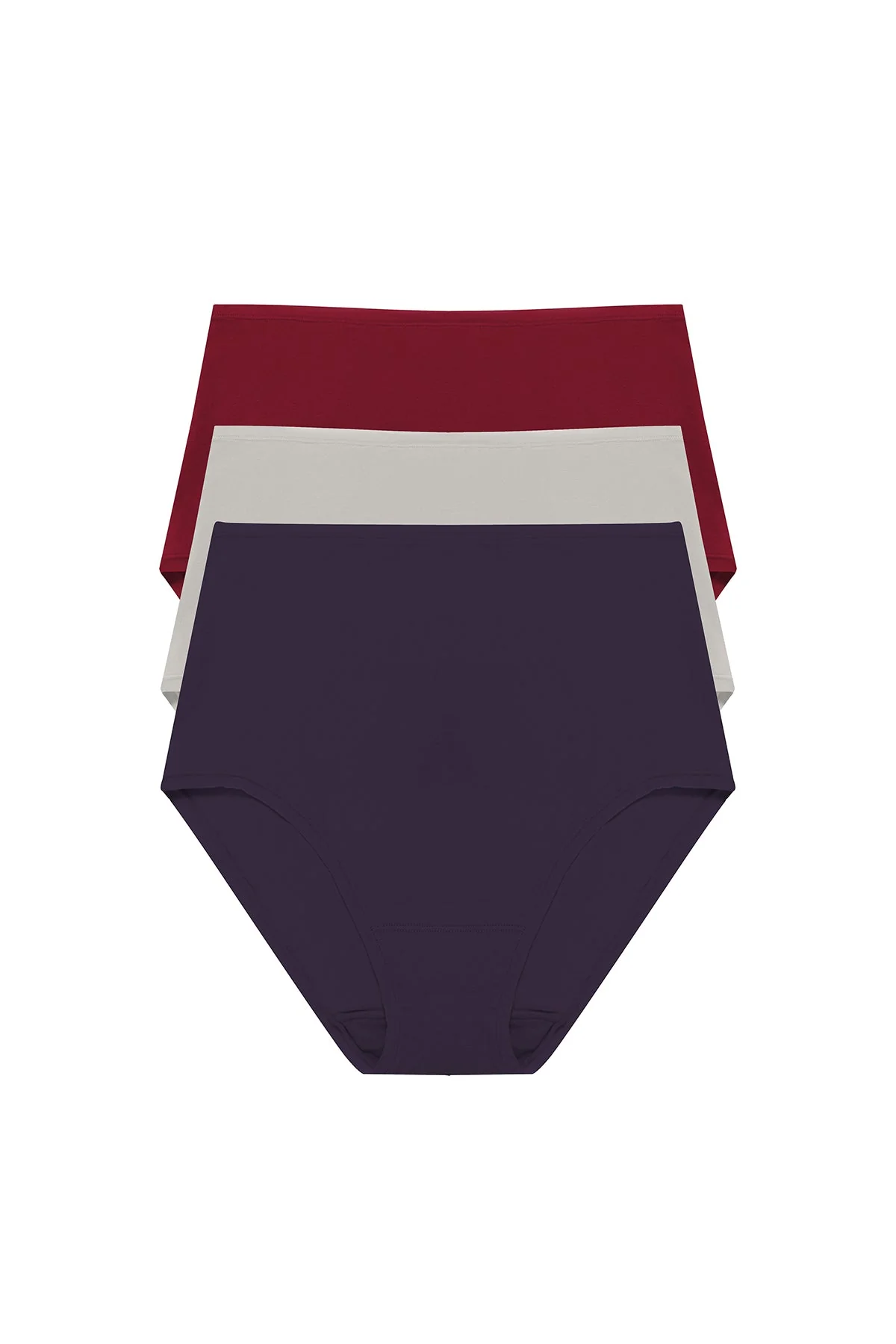 Bliss Bare Cotton High Waist Brief 3-Pack