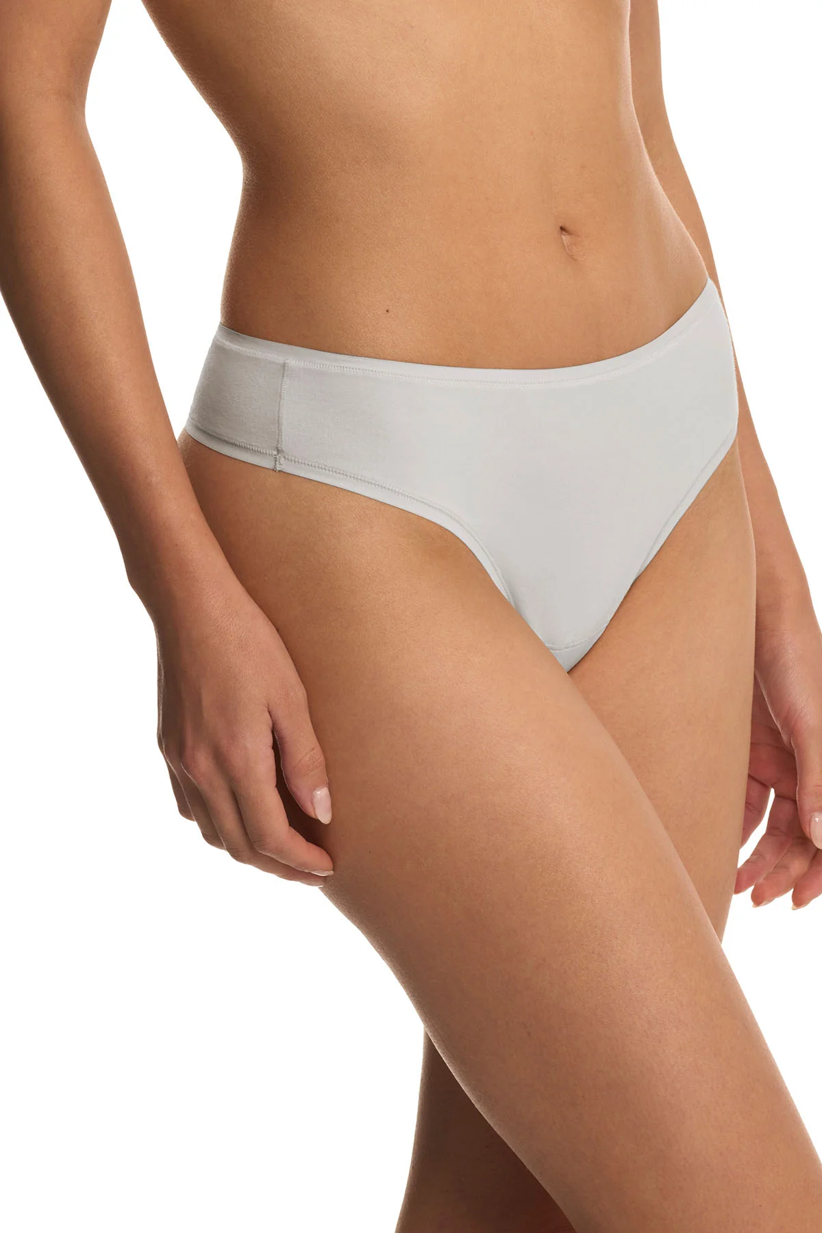 Bliss Bare Cotton Thong - Select Colors - Image 3
