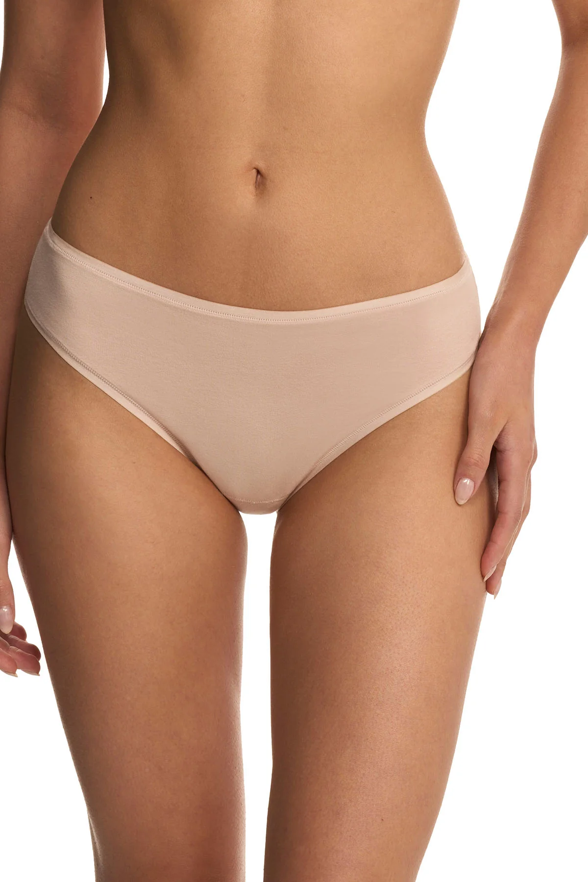 Bliss Bare Cotton Thong - Select Colors - Image 2