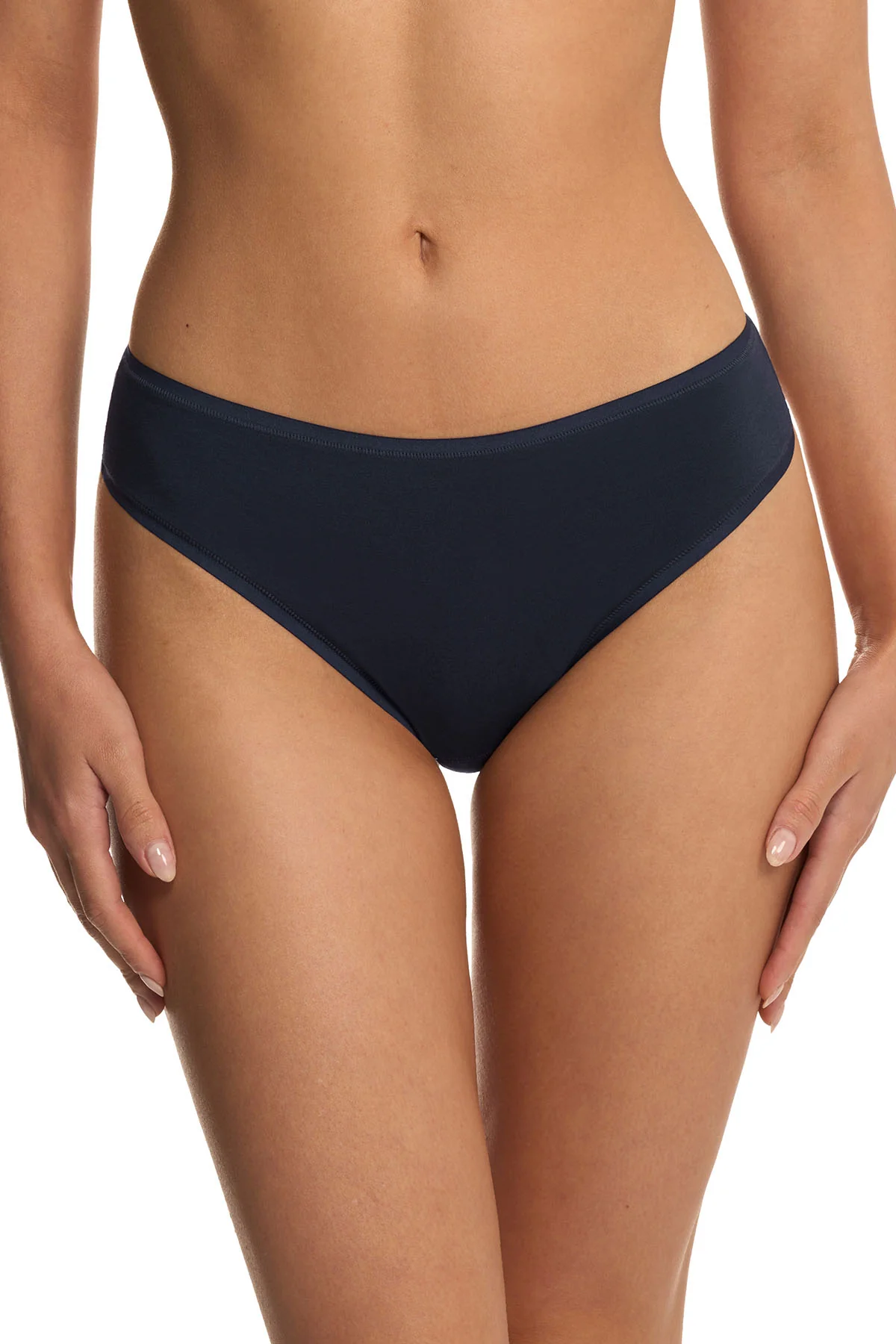 Bliss Bare Cotton Thong - Select Colors - Image 2