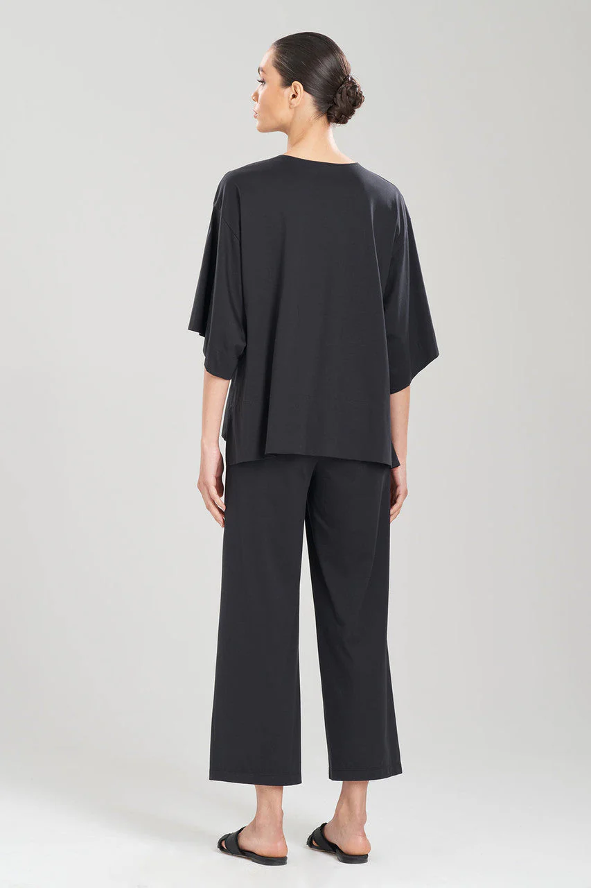 Bliss Essentials V-Neck Cotton Top - Image 2