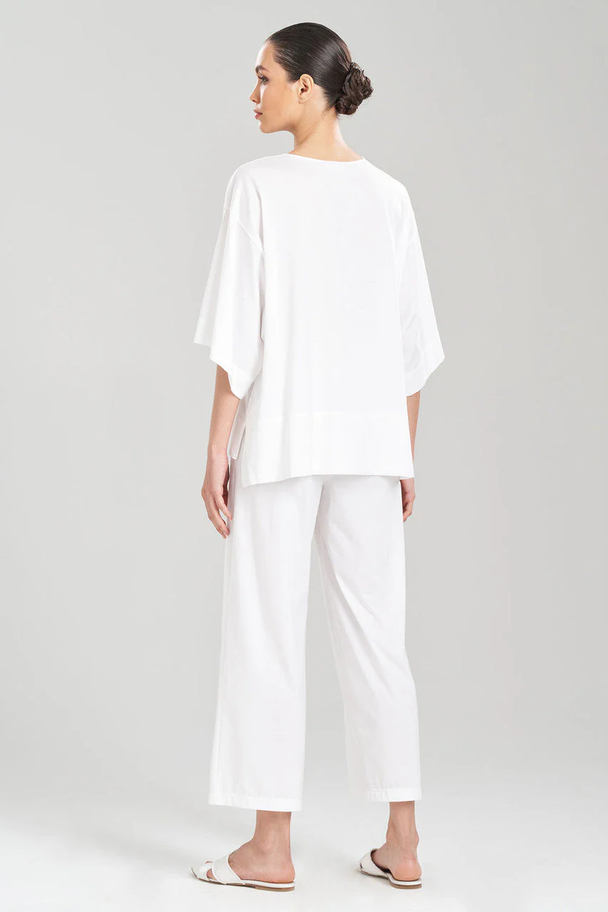 Bliss Essentials V-Neck Cotton Top - Image 2
