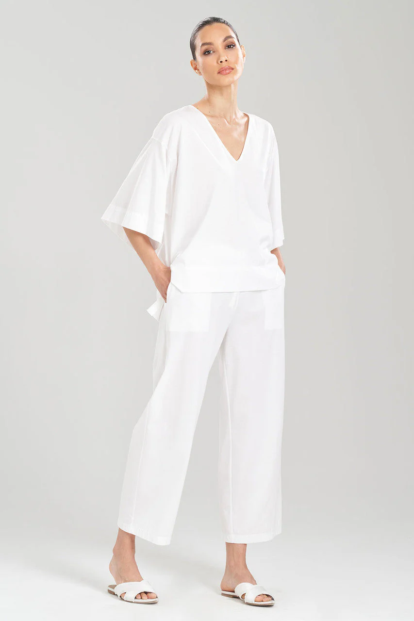 Bliss Essentials V-Neck Cotton Top - Image 3