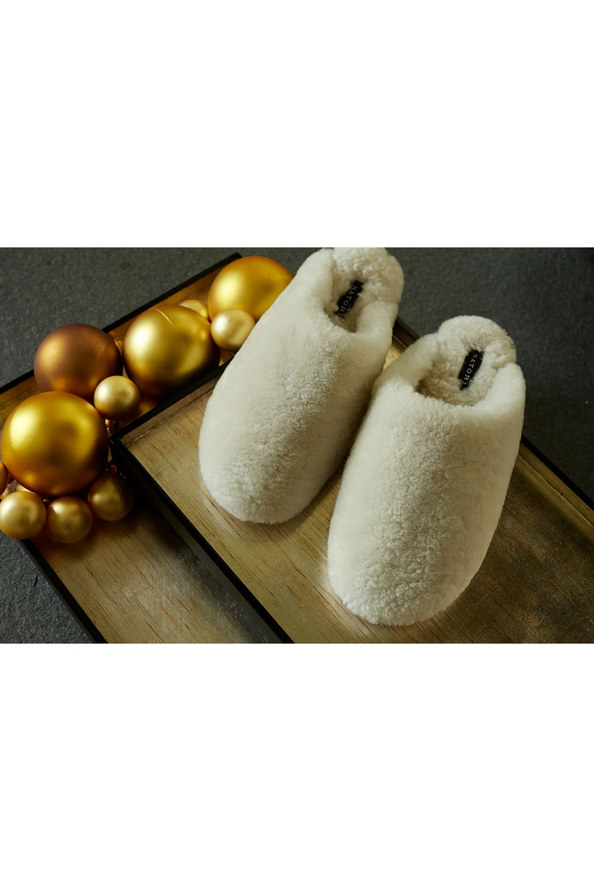 Bliss Genuine Shearling Slide - Image 3