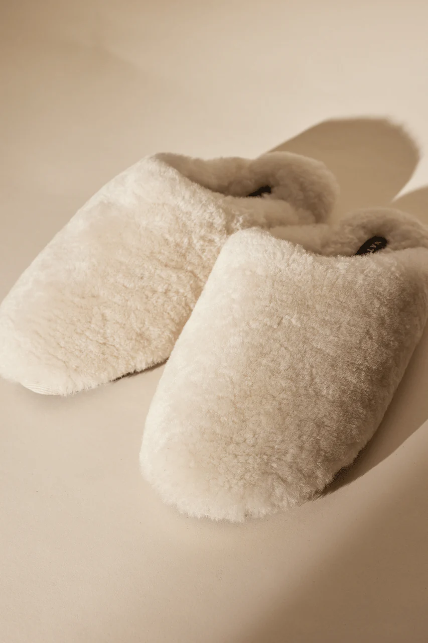 Bliss Genuine Shearling Slide - Image 4