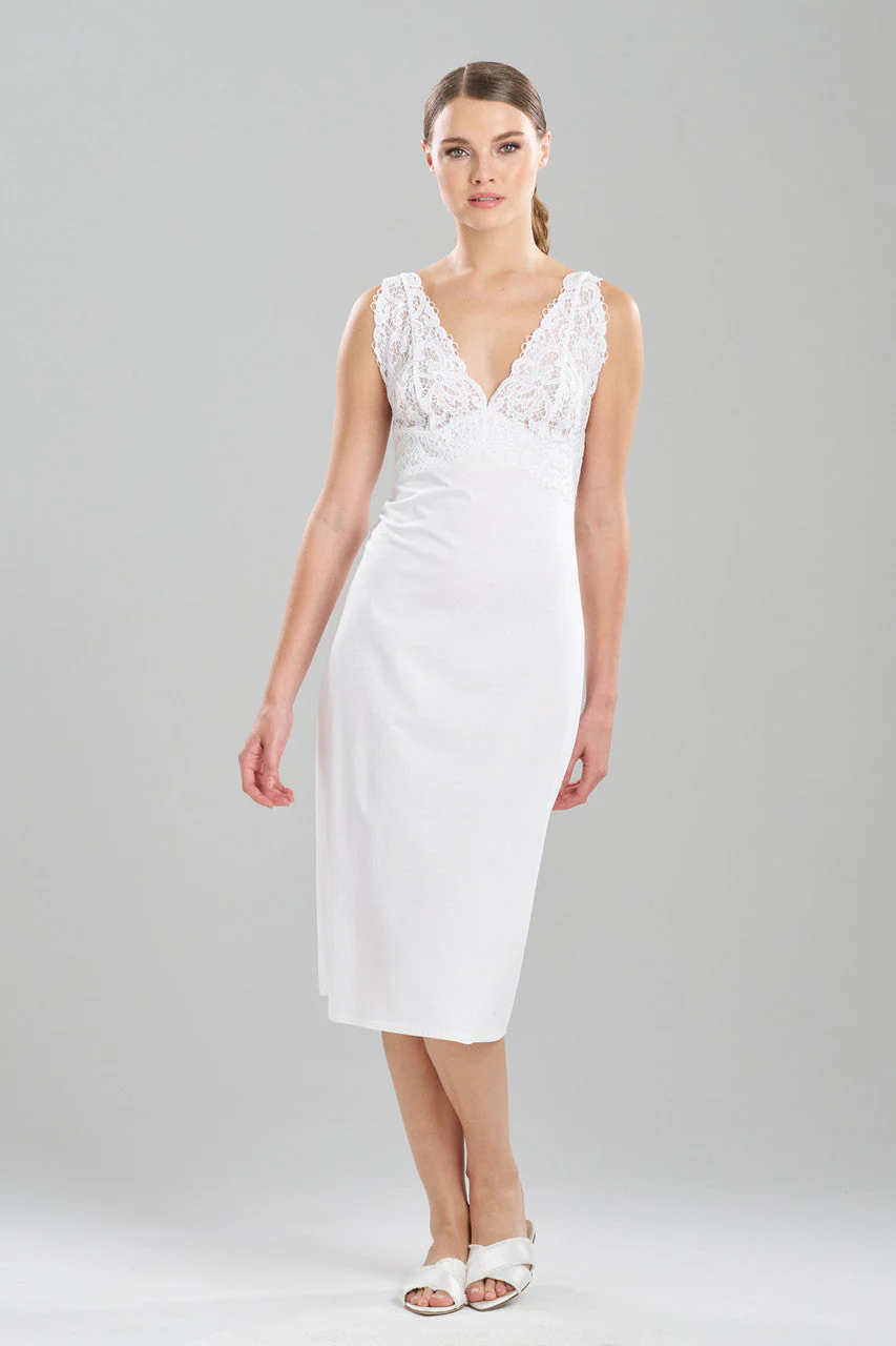 Bliss Harmony Lace V-Neck Slip Dress - Image 3