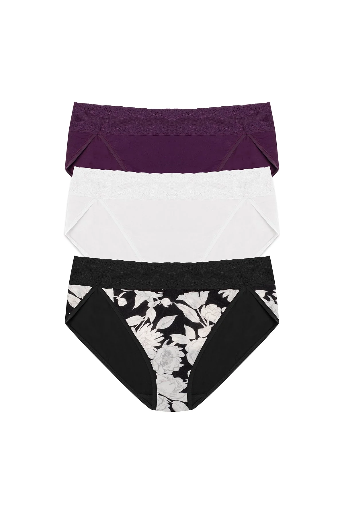 Bliss Perfection One Size French Bikini 3-Pack