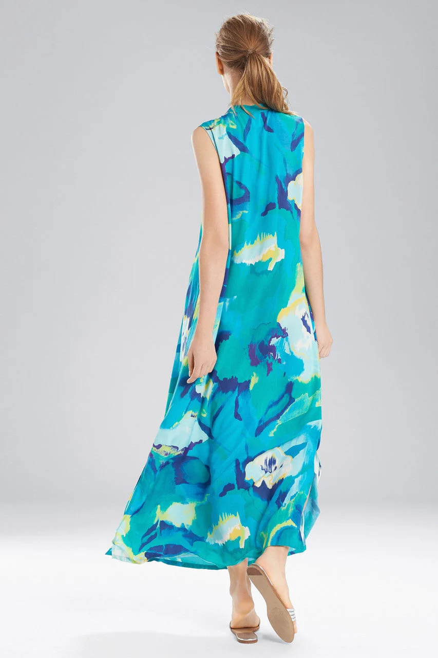 Blooming Mural Maxi Gown - Image 2