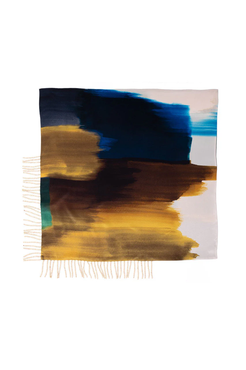 Bohol Fringe Silk Scraf - Image 3