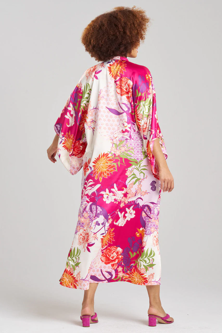 Botanique Satin Caftan - Image 3