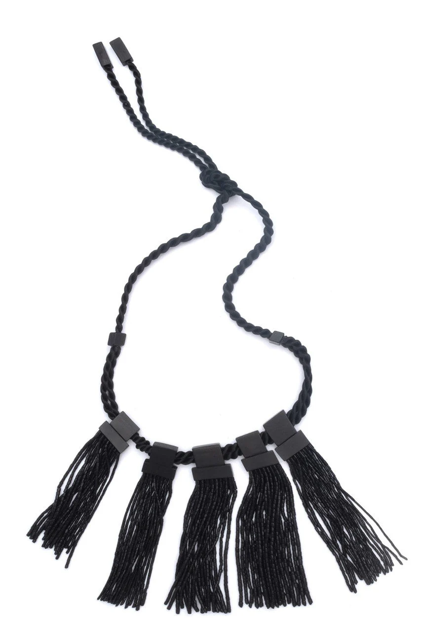 Buffalo Fringe Necklace